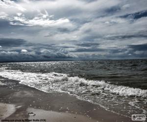 Puzzle Παραλία της Βαλτικής θάλασσας